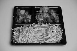 Egg Noodles+ Chicken Manchurian