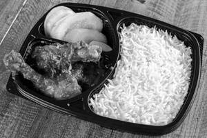 Rice Chicken Kosha Combo