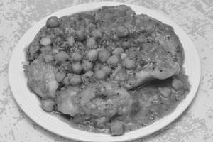 Dip Kulcha in Chana