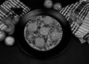 Chicken Salami Pizza