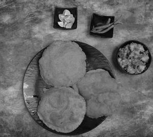 Farali Sukhi Bhaji With 3 Farali Poori