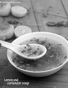 Lemon Corriander Soup