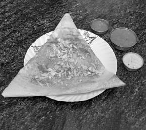Onion Masala Dosa
