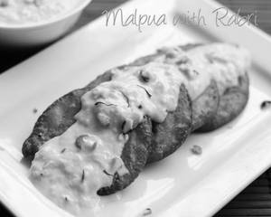 Malpua With Rabdi (2pcs)