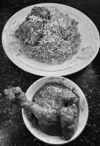 Chicken Biryani + Chicken Chaap