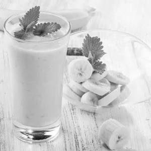 Banana  milk shakes