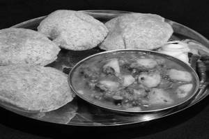 Poori Bhaji with Kurma