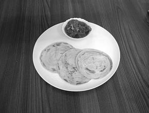 Lachaa Paratha With Chicken Kosha [2 Pcs]