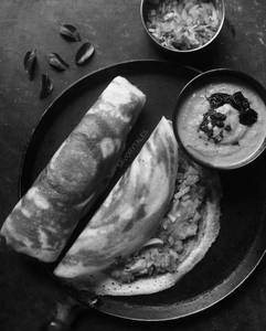 Onion ghee dosa