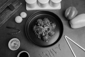 Vegetable Manchurian Dry