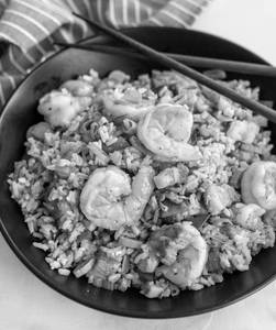 Chicken Prawns Fried Rice