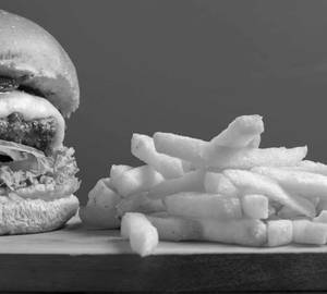 Veg Schezwan Burger Combo