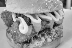 Cheese Paneer Tikka Burger