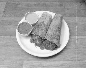 Baby Corn Masala Dosa