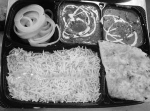 Aloo Naan Thali