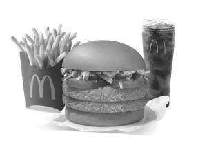 Mexican McAloo Tikki Double Patty Burger Combo