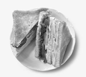 Veg Club Sandwich