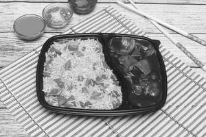 Roast Pork Hong Kong With Veg Fried Rice