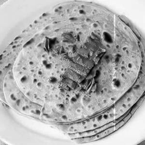 Plain Paratha With Sabji (1pcs.)