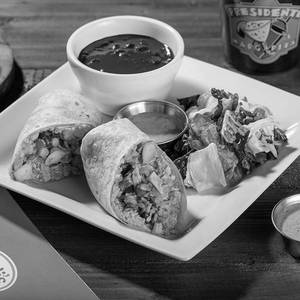 Cajun Grilled Chicken Burrito
