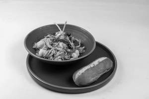 Spaghetti Aglio E Olio With Prawn