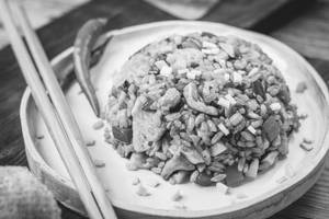 Schezwan Chicken Fried Rice