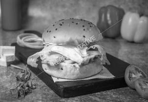 Paneer Tikka Burger