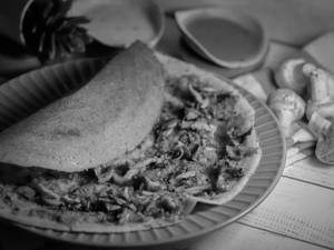 Mushroom dosa