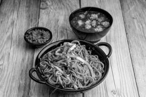 Veg Triple Schezwan Noodles