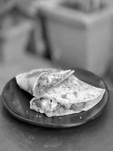 Mushroom Quesadilla