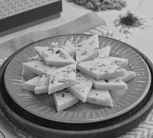 Mini Kesar Kaju Katli