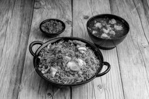 Veg Triple Schezwan Rice