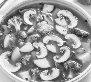 Veg mushroom soup