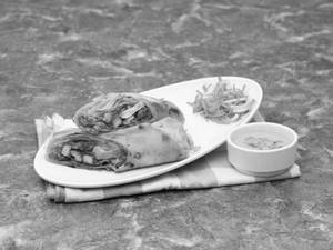 Smoky Chicken Kathi Roll