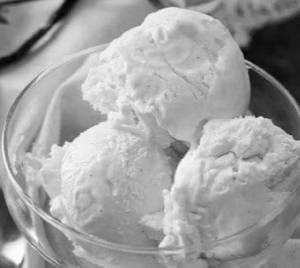 Vanilla Ice Cream Scoop