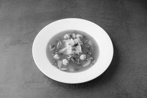 Seafood Goyza Soup ( Japanese )