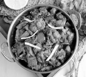 Kadai Chicken With 2 Butter Roti