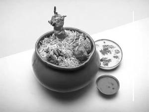 Soya Chaap Dum Biryani 