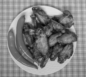Chicken Roasted Chilly