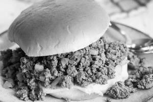 Mexican Chicken Shawarma Burger