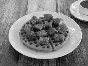 Fried Chicken Waffle