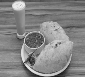 Chole Bhature + Lassi Combo