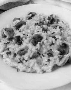 Babycorn & Mushroom Risotto
