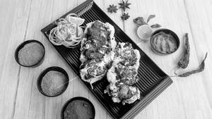 Chicken Sholay Kabab
