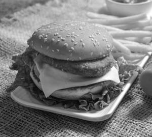 Burger + Fries + Cold Drinks