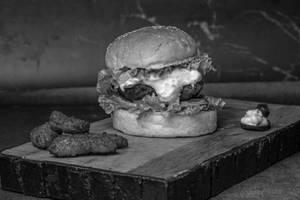Herb Crusted Fish Burger