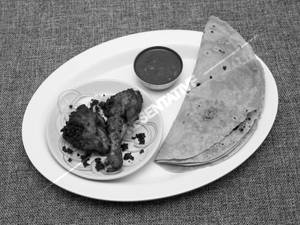3 Chapati Chicken Fry Mint Lime Combo 