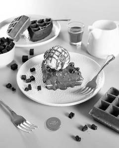 Nutella Brownie Waffle