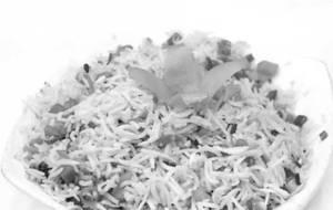 Veg Garlic Fried Rice