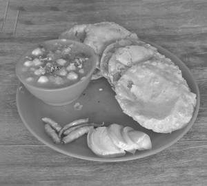 Chola poori.
